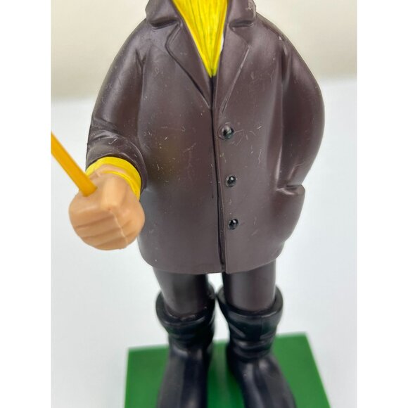 Wilton Cake Topper Old Man Fishing Pole Boot Vintage Made in Hong Kong Plastic - Picture 5 of 15